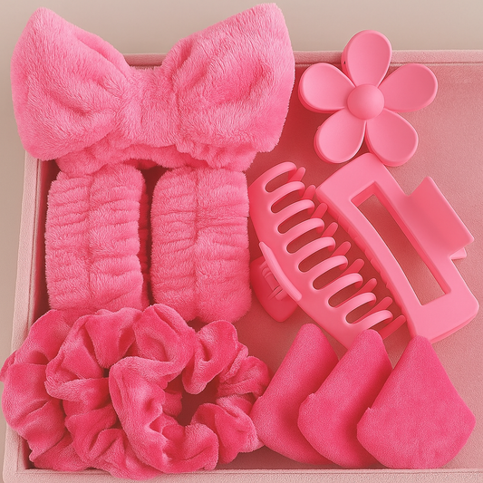 Kit spa de rainha em casa - pelúcia 12 peças