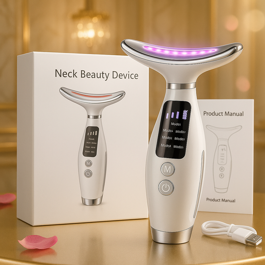 Massageador Facial Ultrassônico com Múltiplas Funções