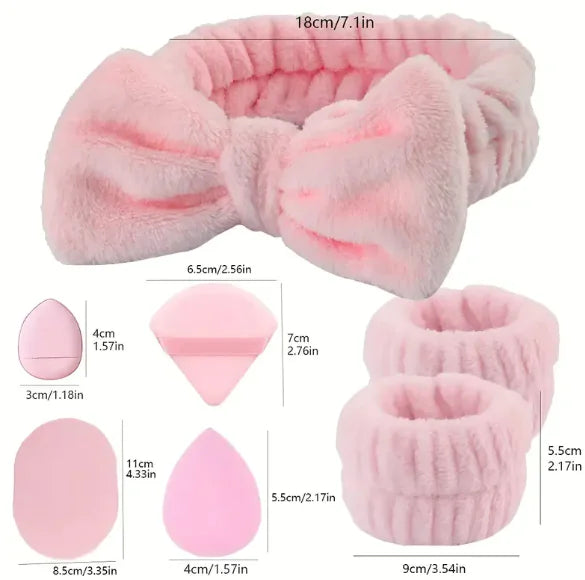 Kit spa de rainha em casa - pelúcia 12 peças