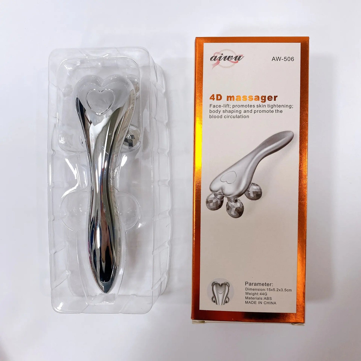 Massageador V-Type 4D para Cuidados Faciais e dos Olhos