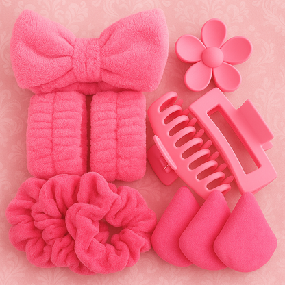 Kit spa de rainha em casa - pelúcia 12 peças
