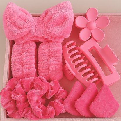 Kit spa de rainha em casa - pelúcia 12 peças