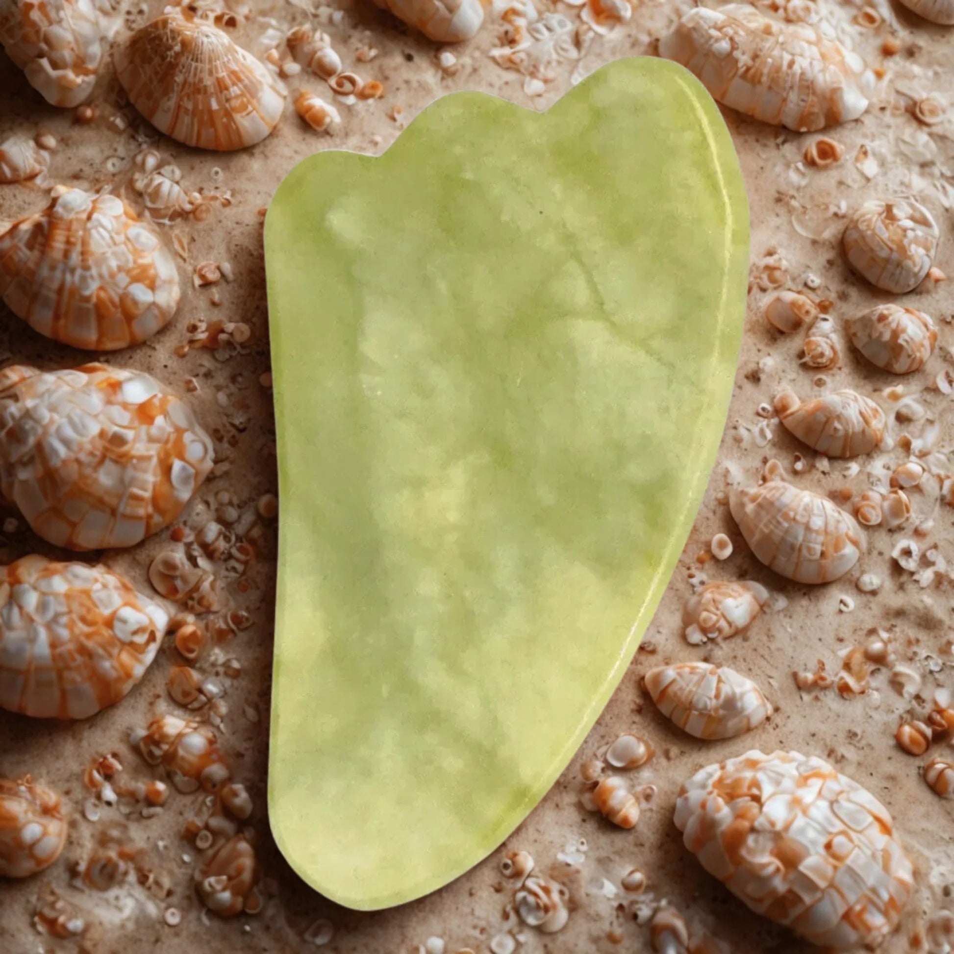 Rolo de Jade e Gua Sha - Massagem de SPA